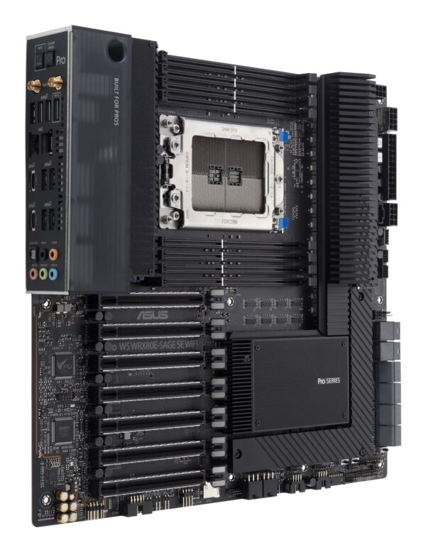 ASUS WRX80E-SAGE SE WIFI AMD WRX80 Socket SP3 Extended ATX ASUS WRX80E-SAGE SE WIFI AMD WRX80 Socket SP3 Extended ATX