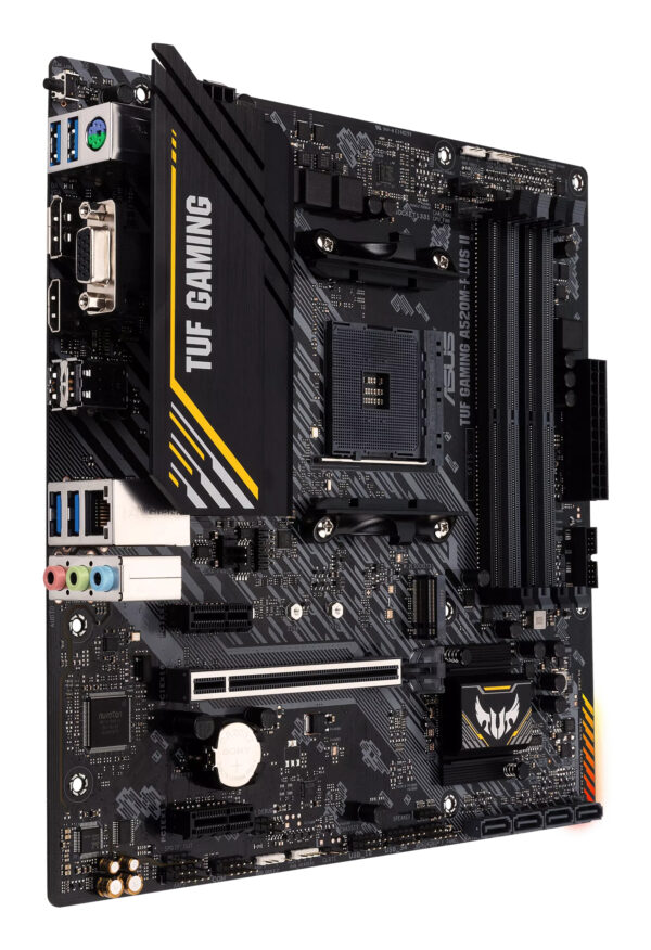 ASUS TUF GAMING A520M-PLUS II AMD A520 Socket AM4 micro ATX ASUS TUF GAMING A520M-PLUS II AMD A520 Socket AM4 micro ATX
