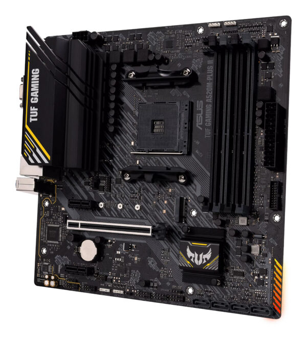 ASUS TUF GAMING A520M-PLUS II AMD A520 Socket AM4 micro ATX ASUS TUF GAMING A520M-PLUS II AMD A520 Socket AM4 micro ATX