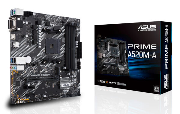 ASUS PRIME A520M-A II/CSM AMD A520 Socket AM4 micro ATX ASUS PRIME A520M-A II/CSM AMD A520 Socket AM4 micro ATX
