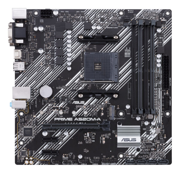 ASUS PRIME A520M-A II/CSM AMD A520 Socket AM4 micro ATX ASUS PRIME A520M-A II/CSM AMD A520 Socket AM4 micro ATX