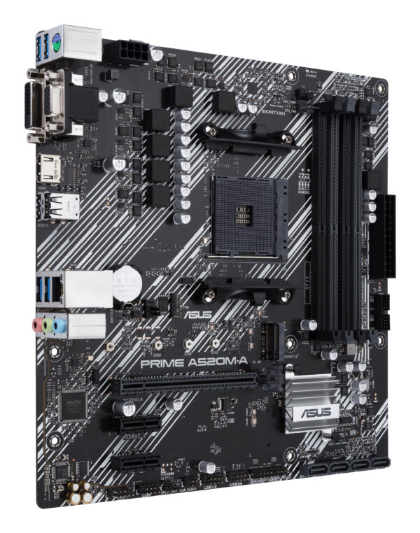 ASUS PRIME A520M-A II/CSM AMD A520 Socket AM4 micro ATX ASUS PRIME A520M-A II/CSM AMD A520 Socket AM4 micro ATX