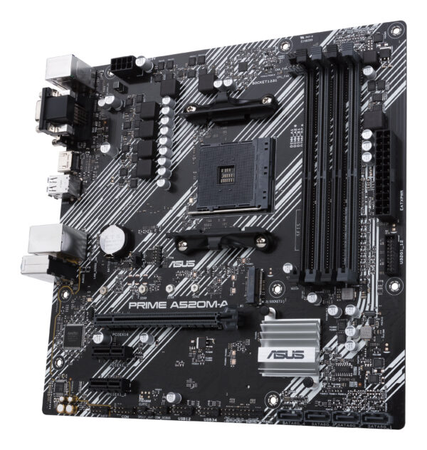ASUS PRIME A520M-A II/CSM AMD A520 Socket AM4 micro ATX ASUS PRIME A520M-A II/CSM AMD A520 Socket AM4 micro ATX