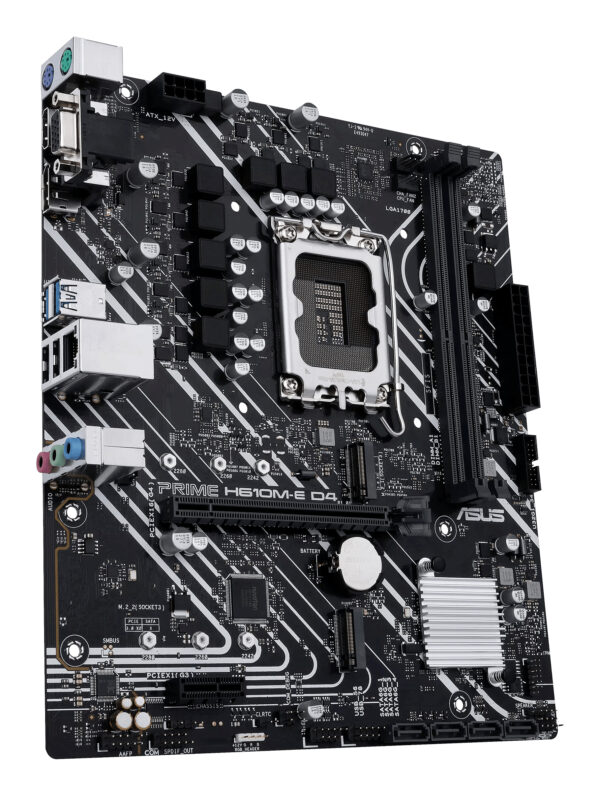 ASUS PRIME H610M-E D4-CSM Intel H610 LGA 1700 micro ATX ASUS PRIME H610M-E D4-CSM Intel H610 LGA 1700 micro ATX