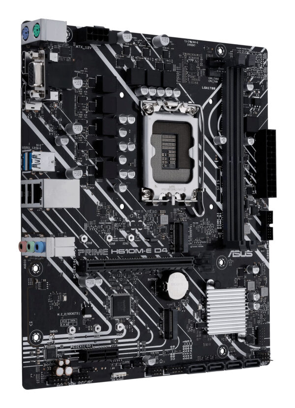 ASUS PRIME H610M-E D4-CSM Intel H610 LGA 1700 micro ATX ASUS PRIME H610M-E D4-CSM Intel H610 LGA 1700 micro ATX