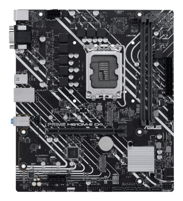 ASUS PRIME H610M-E D4-CSM Intel H610 LGA 1700 micro ATX ASUS PRIME H610M-E D4-CSM Intel H610 LGA 1700 micro ATX