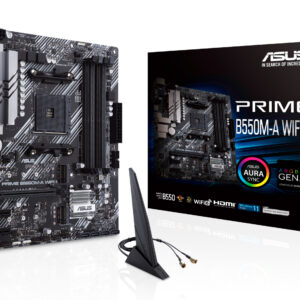 ASUS PRIME B550M-A WIFI II AMD B550 Socket AM4 micro ATX ASUS PRIME B550M-A WIFI II AMD B550 Socket AM4 micro ATX