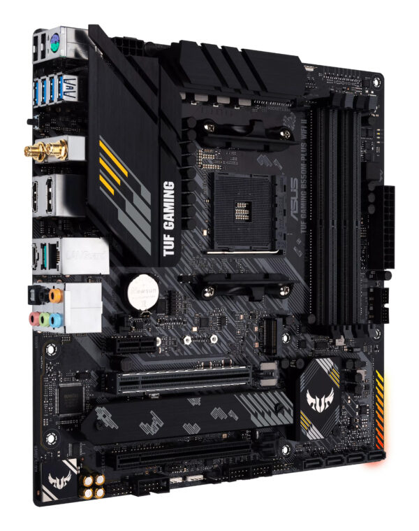 ASUS TUF GAMING B550M-PLUS WIFI II AMD B550 Socket AM4 micro ATX ASUS TUF GAMING B550M-PLUS WIFI II AMD B550 Socket AM4 micro ATX