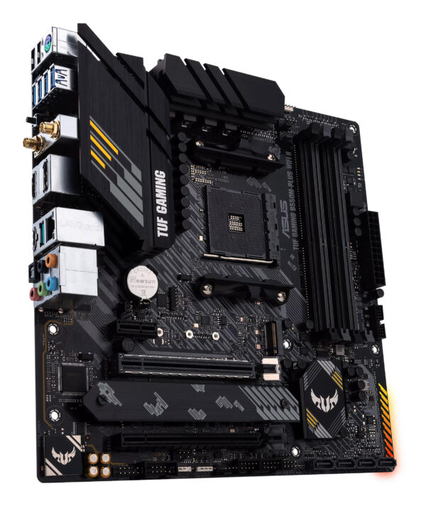 ASUS TUF GAMING B550M-PLUS WIFI II AMD B550 Socket AM4 micro ATX ASUS TUF GAMING B550M-PLUS WIFI II AMD B550 Socket AM4 micro ATX