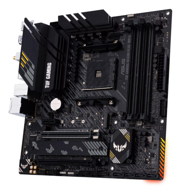 ASUS TUF GAMING B550M-PLUS WIFI II AMD B550 Socket AM4 micro ATX ASUS TUF GAMING B550M-PLUS WIFI II AMD B550 Socket AM4 micro ATX