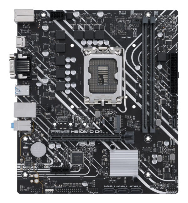 ASUS PRIME H610M-D D4 Intel H610 LGA 1700 micro ATX ASUS PRIME H610M-D D4 Intel H610 LGA 1700 micro ATX
