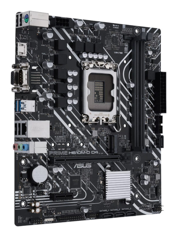 ASUS PRIME H610M-D D4 Intel H610 LGA 1700 micro ATX ASUS PRIME H610M-D D4 Intel H610 LGA 1700 micro ATX