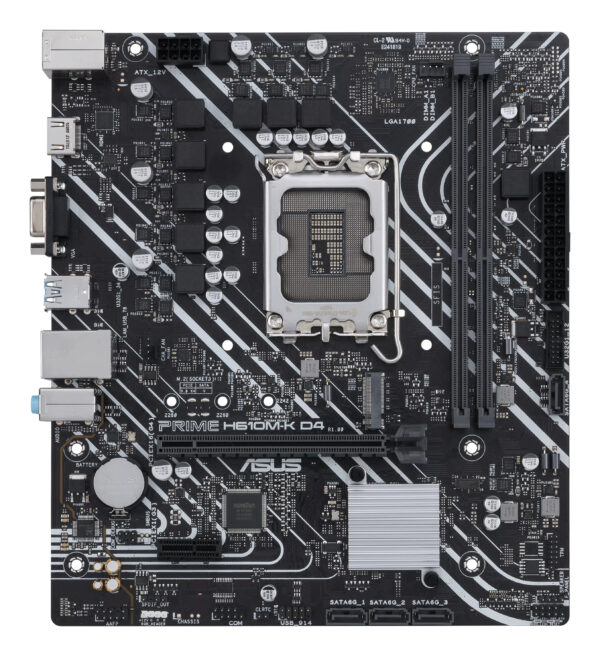 ASUS PRIME H610M-K D4 Intel H610 LGA 1700 micro ATX ASUS PRIME H610M-K D4 Intel H610 LGA 1700 micro ATX