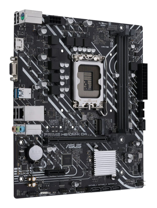 ASUS PRIME H610M-K D4 Intel H610 LGA 1700 micro ATX ASUS PRIME H610M-K D4 Intel H610 LGA 1700 micro ATX