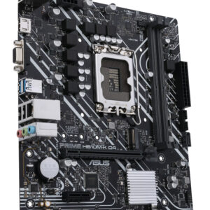 ASUS PRIME H610M-K D4 Intel H610 LGA 1700 micro ATX ASUS PRIME H610M-K D4 Intel H610 LGA 1700 micro ATX