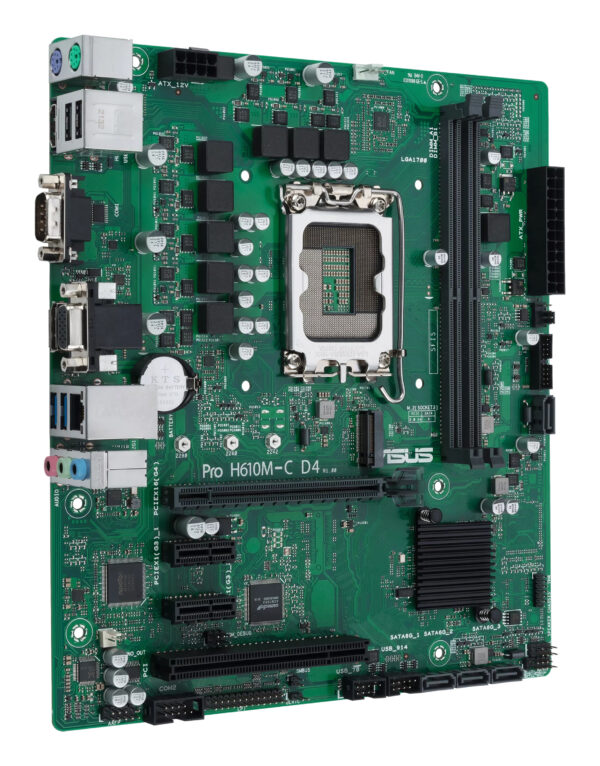 ASUS PRO H610M-C D4-CSM Intel H610 LGA 1700 micro ATX ASUS PRO H610M-C D4-CSM Intel H610 LGA 1700 micro ATX