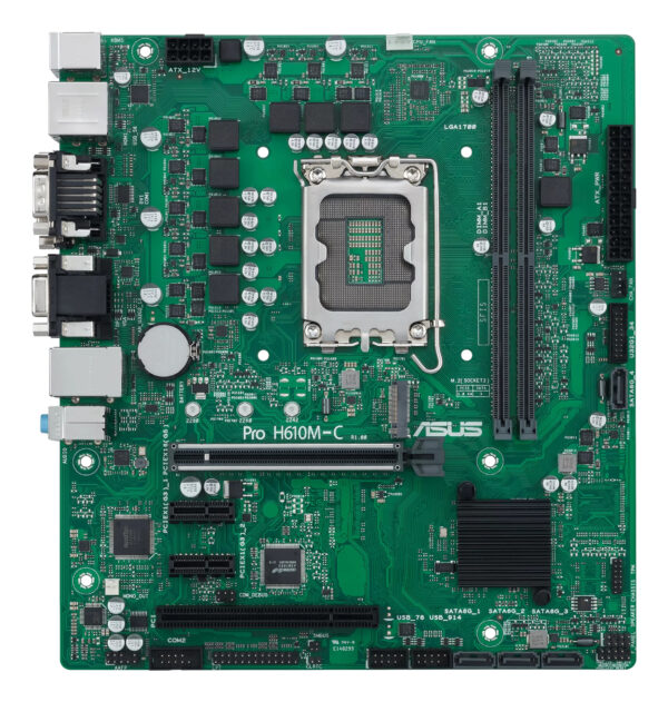 ASUS Pro H610M-C-CSM Intel H610 LGA 1700 micro ATX ASUS Pro H610M-C-CSM Intel H610 LGA 1700 micro ATX