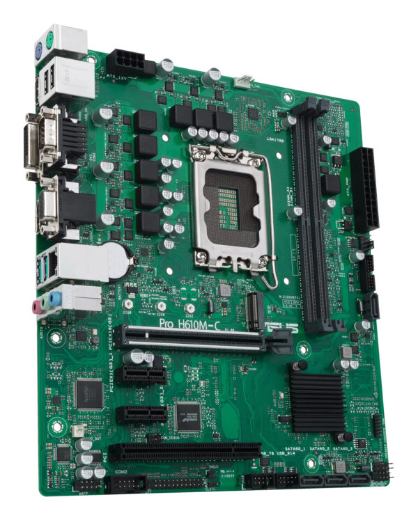 ASUS Pro H610M-C-CSM Intel H610 LGA 1700 micro ATX ASUS Pro H610M-C-CSM Intel H610 LGA 1700 micro ATX