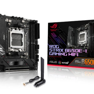 ASUS ROG STRIX B650E-I GAMING WIFI AMD B650 Socket AM5 mini ITX ASUS ROG STRIX B650E-I GAMING WIFI AMD B650 Socket AM5 mini ITX