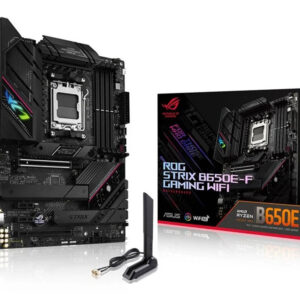 ASUS ROG STRIX B650E-F GAMING WIFI AMD B650 Socket AM5 ATX ASUS ROG STRIX B650E-F GAMING WIFI AMD B650 Socket AM5 ATX