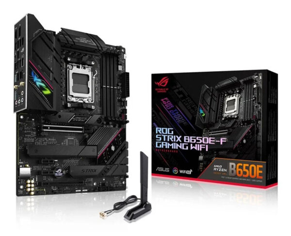 ASUS ROG STRIX B650E-F GAMING WIFI AMD B650 Socket AM5 ATX ASUS ROG STRIX B650E-F GAMING WIFI AMD B650 Socket AM5 ATX