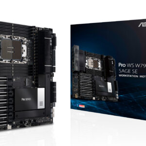 ASUS PRO WS W790E-SAGE SE Intel W790 LGA 4677 (Socket E) EEB ASUS PRO WS W790E-SAGE SE Intel W790 LGA 4677 (Socket E) EEB