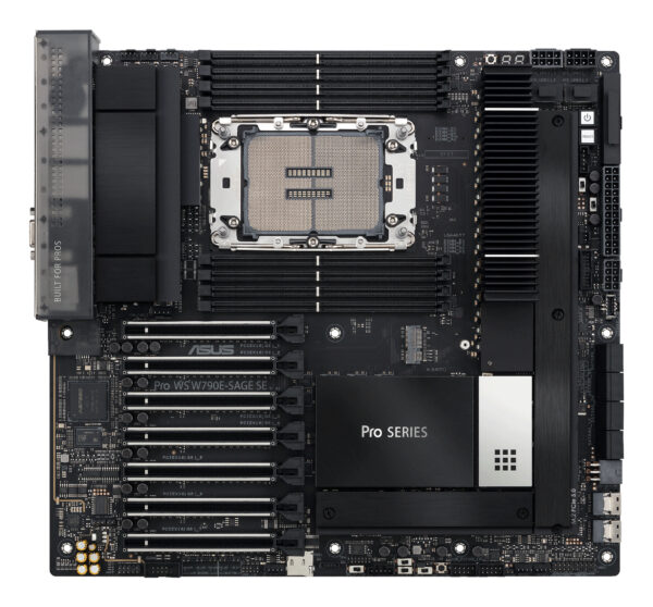 ASUS PRO WS W790E-SAGE SE Intel W790 LGA 4677 (Socket E) EEB ASUS PRO WS W790E-SAGE SE Intel W790 LGA 4677 (Socket E) EEB