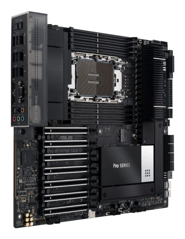 ASUS PRO WS W790E-SAGE SE Intel W790 LGA 4677 (Socket E) EEB ASUS PRO WS W790E-SAGE SE Intel W790 LGA 4677 (Socket E) EEB