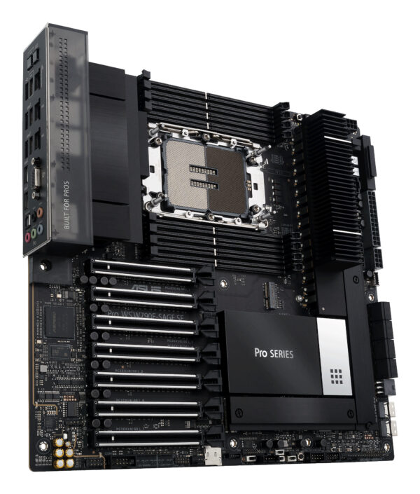 ASUS PRO WS W790E-SAGE SE Intel W790 LGA 4677 (Socket E) EEB ASUS PRO WS W790E-SAGE SE Intel W790 LGA 4677 (Socket E) EEB