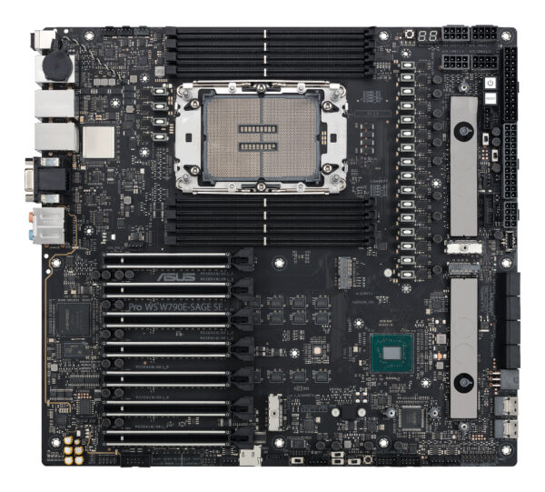 ASUS PRO WS W790E-SAGE SE Intel W790 LGA 4677 (Socket E) EEB ASUS PRO WS W790E-SAGE SE Intel W790 LGA 4677 (Socket E) EEB