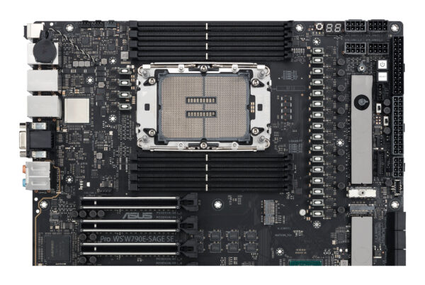ASUS PRO WS W790E-SAGE SE Intel W790 LGA 4677 (Socket E) EEB ASUS PRO WS W790E-SAGE SE Intel W790 LGA 4677 (Socket E) EEB
