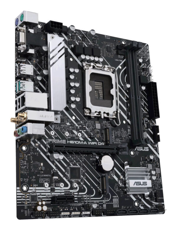 ASUS PRIME H610M-A WIFI D4 Intel H610 LGA 1700 micro ATX ASUS PRIME H610M-A WIFI D4 Intel H610 LGA 1700 micro ATX