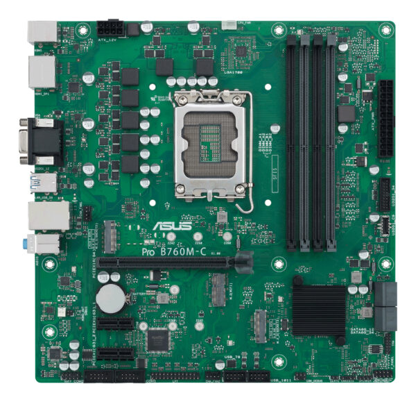 ASUS PRO B760M-C-CSM Intel B760 LGA 1700 micro ATX ASUS PRO B760M-C-CSM Intel B760 LGA 1700 micro ATX