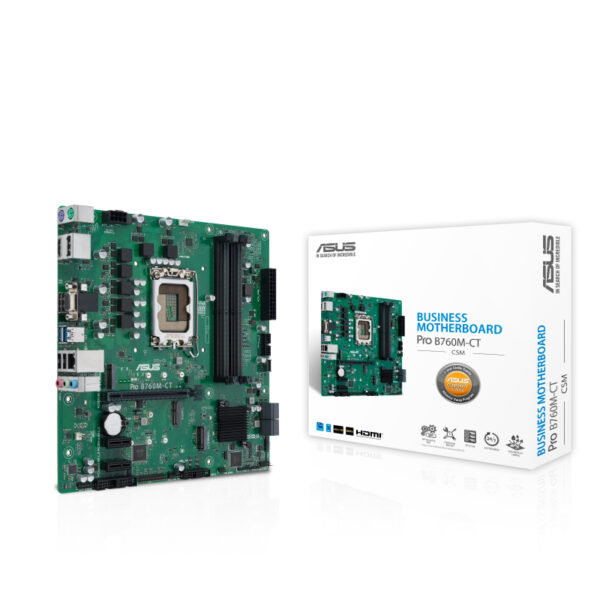 ASUS PRO B760M-CT-CSM Intel B760 LGA 1700 micro ATX ASUS PRO B760M-CT-CSM Intel B760 LGA 1700 micro ATX