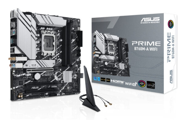 ASUS PRIME B760M-A WIFI Intel B760 LGA 1700 micro ATX ASUS PRIME B760M-A WIFI Intel B760 LGA 1700 micro ATX