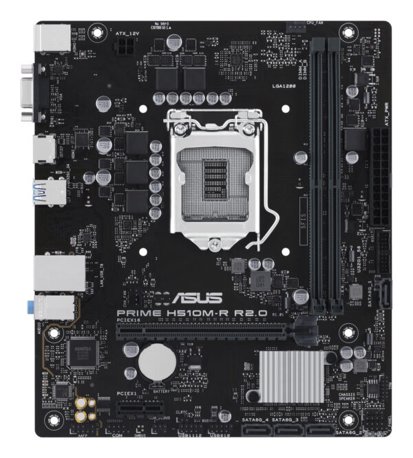 ASUS Prime H510M-R R2.0 Intel H470 LGA 1200 (Socket H5) micro ATX ASUS Prime H510M-R R2.0 Intel H470 LGA 1200 (Socket H5) micro ATX
