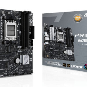 ASUS PRIME A620M-A-CSM AMD A620 Socket AM5 micro ATX ASUS PRIME A620M-A-CSM AMD A620 Socket AM5 micro ATX