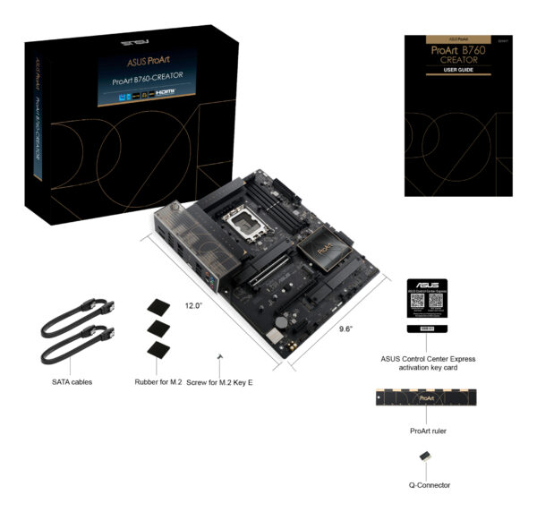 ASUS PROART B760-CREATOR Intel B760 LGA 1700 ATX ASUS PROART B760-CREATOR Intel B760 LGA 1700 ATX