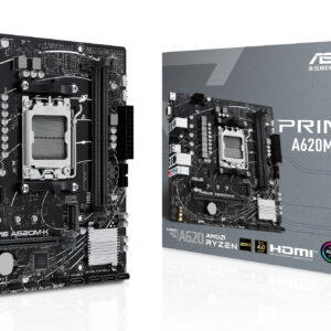 ASUS PRIME A620M-K AMD A620 Socket AM5 micro ATX ASUS PRIME A620M-K AMD A620 Socket AM5 micro ATX