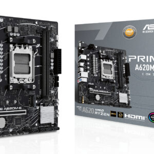 ASUS PRIME A620M-E-CSM AMD A620 Socket AM5 micro ATX ASUS PRIME A620M-E-CSM AMD A620 Socket AM5 micro ATX