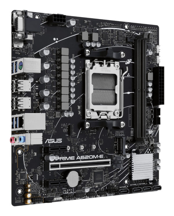 ASUS PRIME A620M-E-CSM AMD A620 Socket AM5 micro ATX ASUS PRIME A620M-E-CSM AMD A620 Socket AM5 micro ATX
