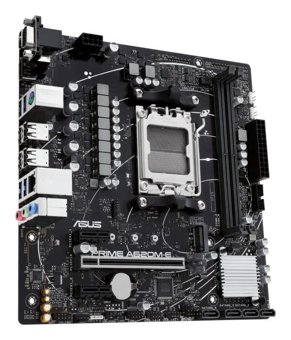 ASUS PRIME A620M-E-CSM AMD A620 Socket AM5 micro ATX ASUS PRIME A620M-E-CSM AMD A620 Socket AM5 micro ATX