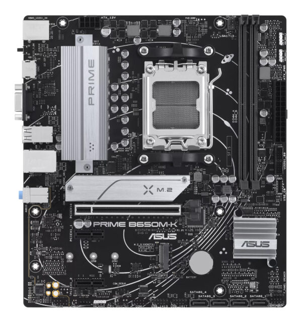 ASUS PRIME B650M-K AMD B650 Socket AM5 micro ATX ASUS PRIME B650M-K AMD B650 Socket AM5 micro ATX