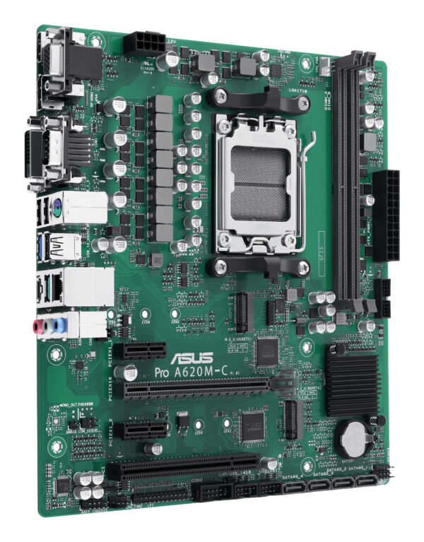 ASUS PRO A620M-C-CSM AMD A620 Socket AM5 micro ATX ASUS PRO A620M-C-CSM AMD A620 Socket AM5 micro ATX