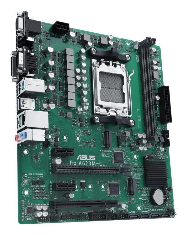 ASUS PRO A620M-C-CSM AMD A620 Socket AM5 micro ATX ASUS PRO A620M-C-CSM AMD A620 Socket AM5 micro ATX