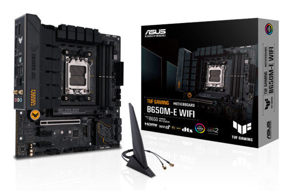 ASUS TUF GAMING B650M-E WIFI AMD B650 Socket AM5 micro ATX ASUS TUF GAMING B650M-E WIFI AMD B650 Socket AM5 micro ATX