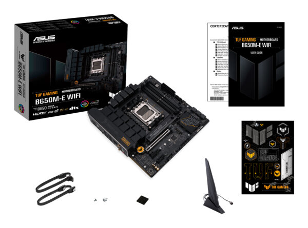 ASUS TUF GAMING B650M-E WIFI AMD B650 Socket AM5 micro ATX ASUS TUF GAMING B650M-E WIFI AMD B650 Socket AM5 micro ATX