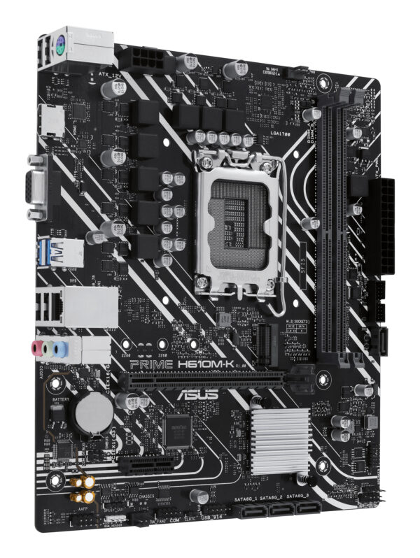 ASUS Prime H610M-K Intel H610 LGA 1700 micro ATX ASUS Prime H610M-K Intel H610 LGA 1700 micro ATX