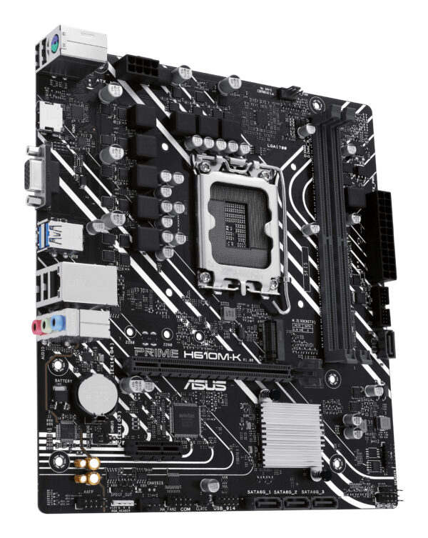 ASUS Prime H610M-K Intel H610 LGA 1700 micro ATX ASUS Prime H610M-K Intel H610 LGA 1700 micro ATX