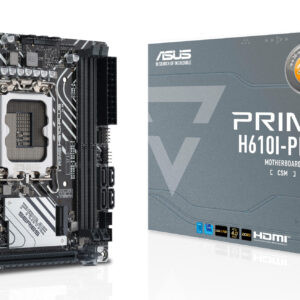 ASUS PRIME H610I-PLUS-CSM Intel H610 LGA 1700 mini ITX ASUS PRIME H610I-PLUS-CSM Intel H610 LGA 1700 mini ITX